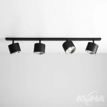 Bot oprawa sufitowa 4xGU10/ES111 15W czarna
